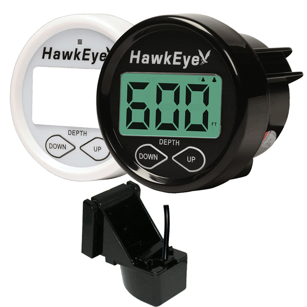 Hawkeye DepthTrax 2B In-Dash Digital Depth Gauge - TM/In-Hull DT2B-TM